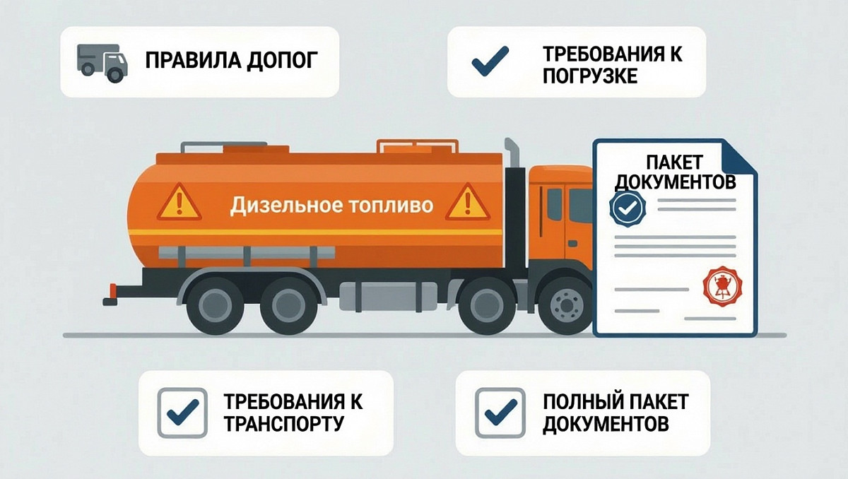 Перевозка дизельного топлива